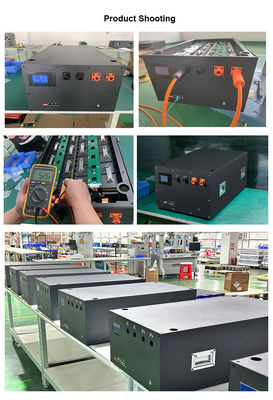 48V Seplos Mason 280 Diy Kit 280ah Lifepo4 Battery Box CAN RS485  Communication